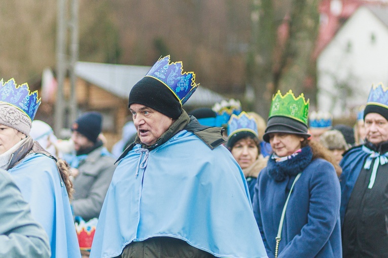 Orszak Trzech Króli 2023 w Jugowie. Z konkursami