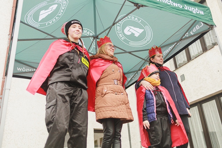 Orszak Trzech Króli 2023 w Jugowie. Z konkursami