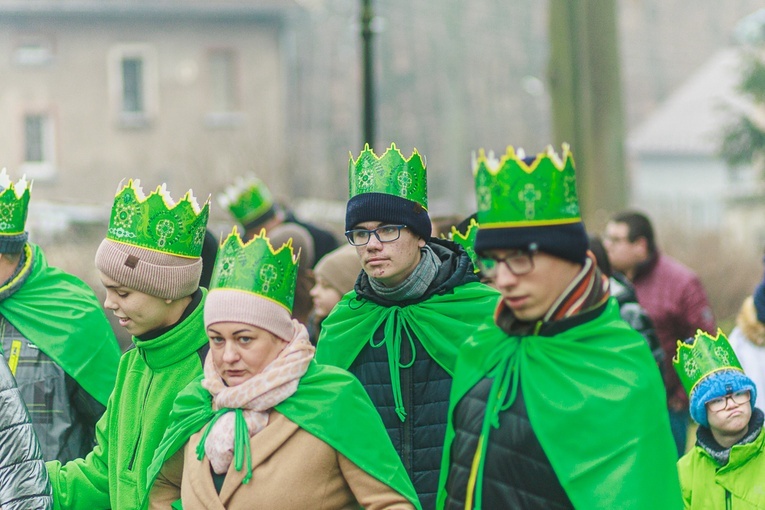 Orszak Trzech Króli 2023 w Jugowie. Z konkursami