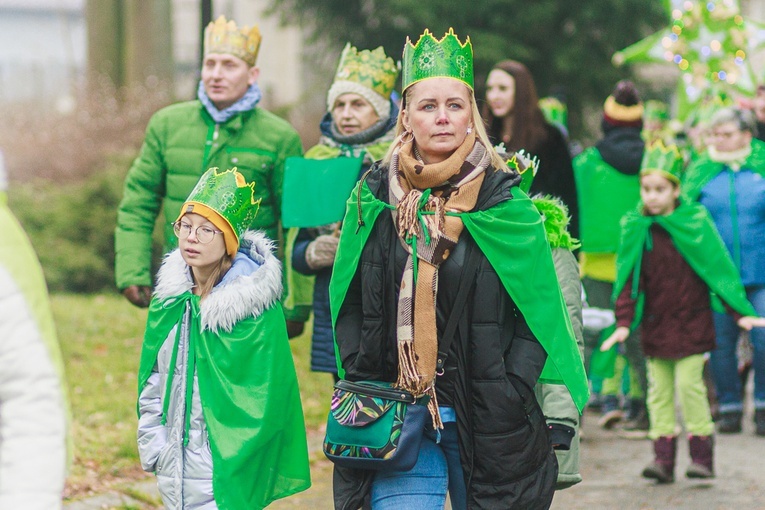 Orszak Trzech Króli 2023 w Jugowie. Z konkursami