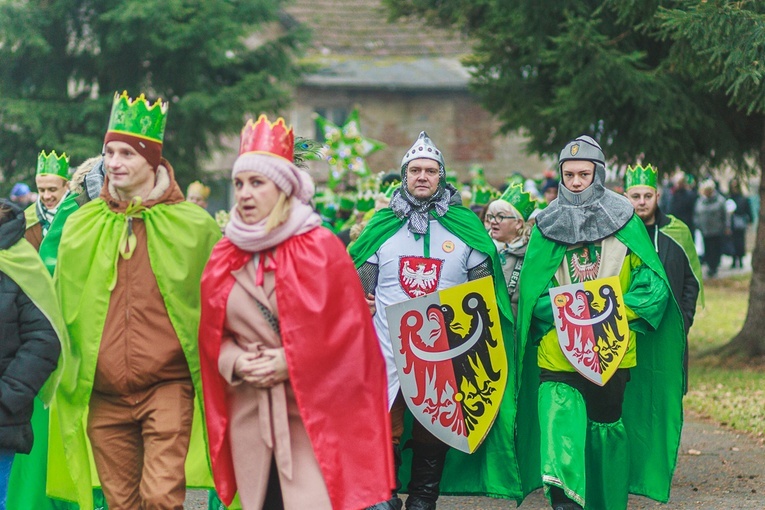 Orszak Trzech Króli 2023 w Jugowie. Z konkursami