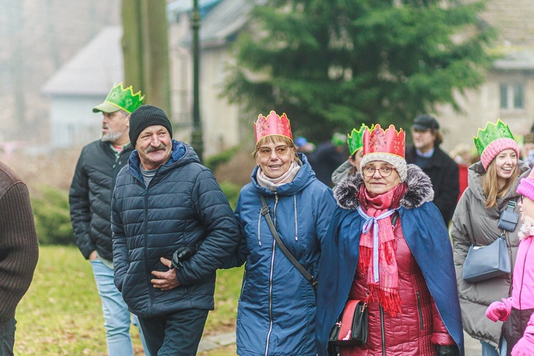 Orszak Trzech Króli 2023 w Jugowie. Z konkursami
