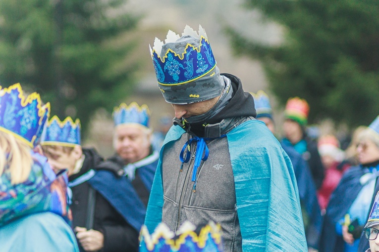 Orszak Trzech Króli 2023 w Jugowie. Z konkursami