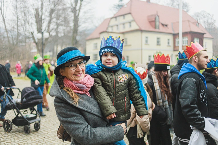 Orszak Trzech Króli 2023 w Jugowie. Z konkursami