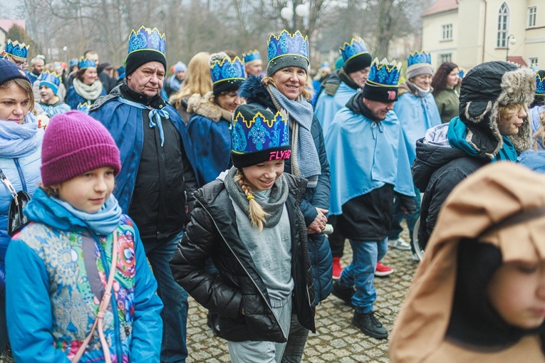 Orszak Trzech Króli 2023 w Jugowie. Z konkursami