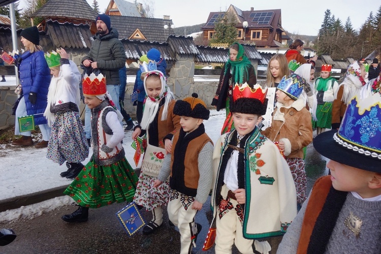 Orszak Trzech Króli w Kościelisku 