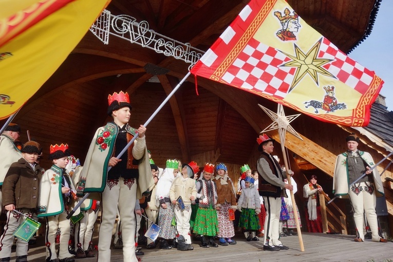 Orszak Trzech Króli w Kościelisku 