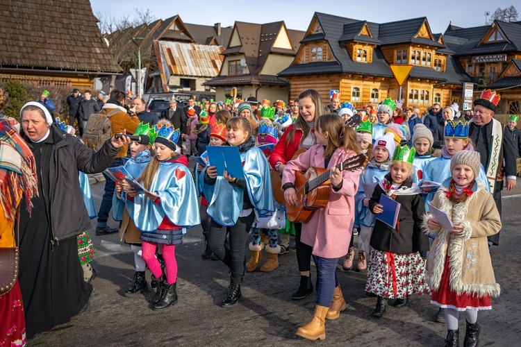 Orszak Trzech Króli w Poroninie 