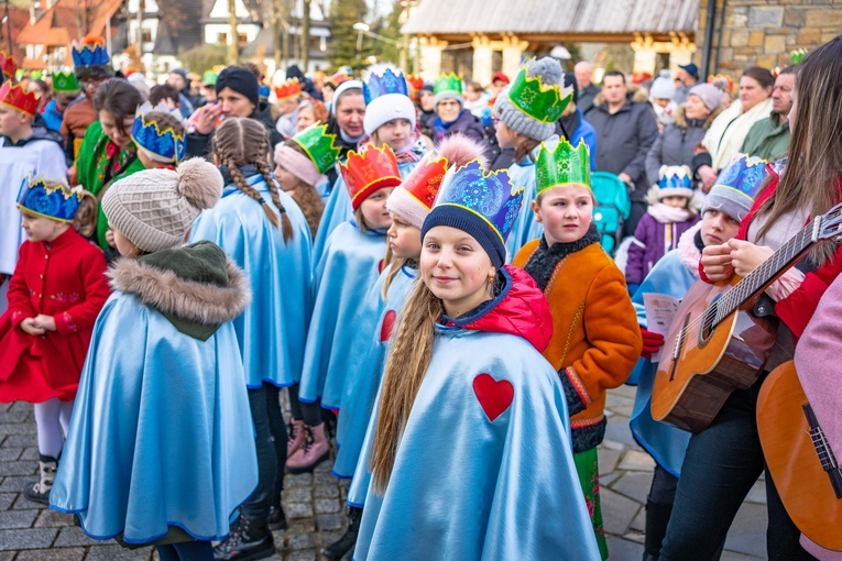 Orszak Trzech Króli w Poroninie 
