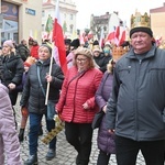 Orszak Trzech Króli 2023 w Świdnicy. Tradycyjnie z osiołkami