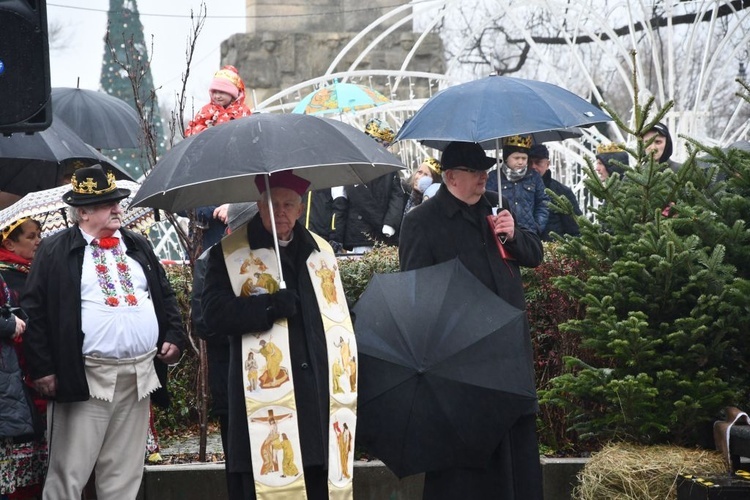 Uliczne jasełka w Winnym Grodzie