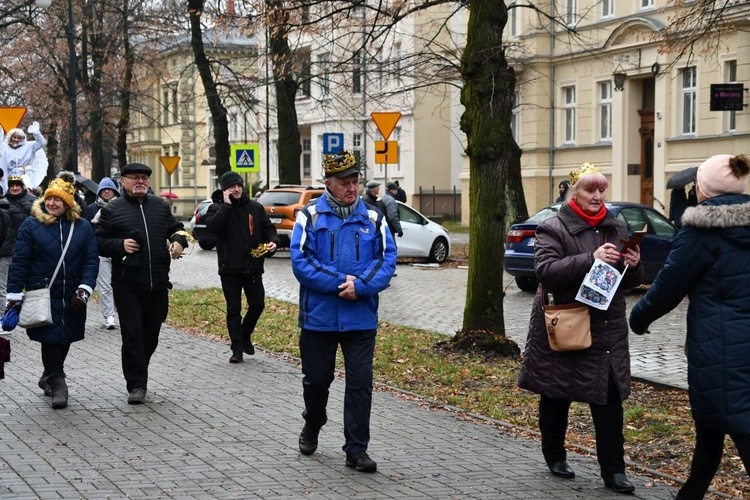 Uliczne jasełka w Winnym Grodzie