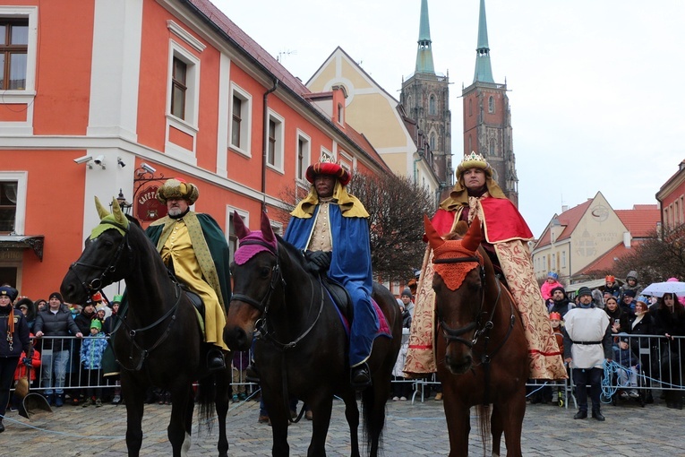 Orszak Trzech Króli we Wrocławiu 2023