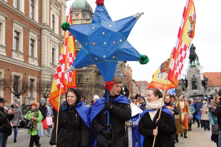 Orszak Trzech Króli Kraków 2023