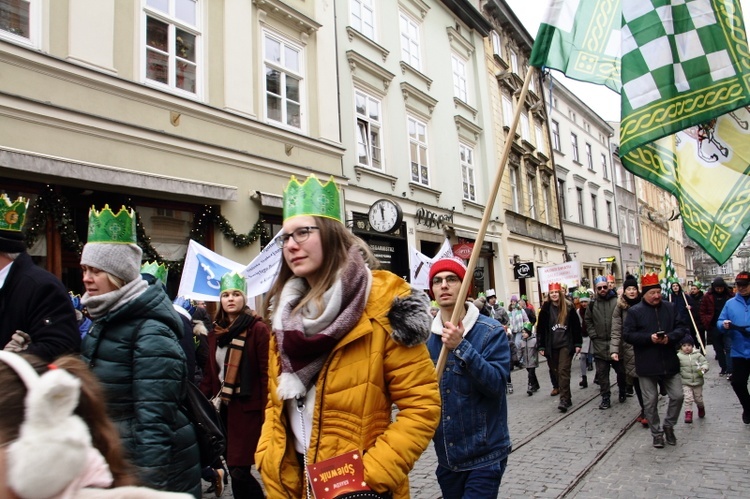 Orszak Trzech Króli Kraków 2023