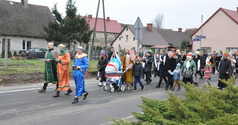 Orszak Trzech Króli w Brzeziej Łące 2023
