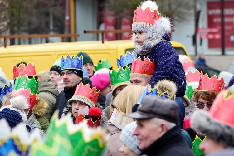 Nidzica. Orszak Trzech Króli