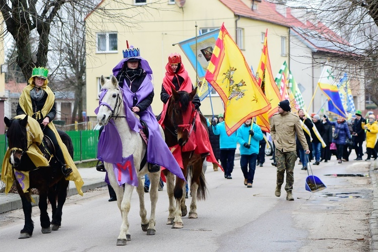 Nidzica. Orszak Trzech Króli