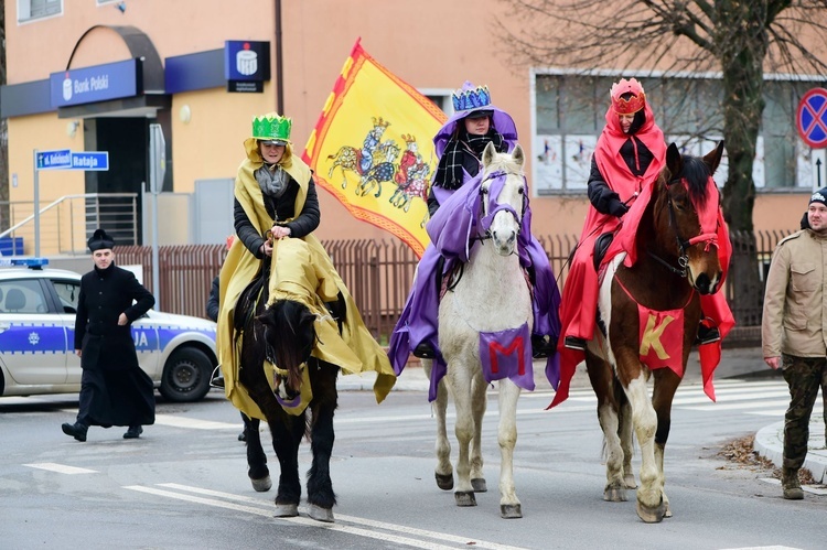 Nidzica. Orszak Trzech Króli