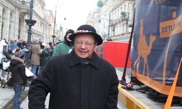 Abp Ryś podczas Orszaku: Chrystus sam do siebie pociąga Trzech Mędrców
