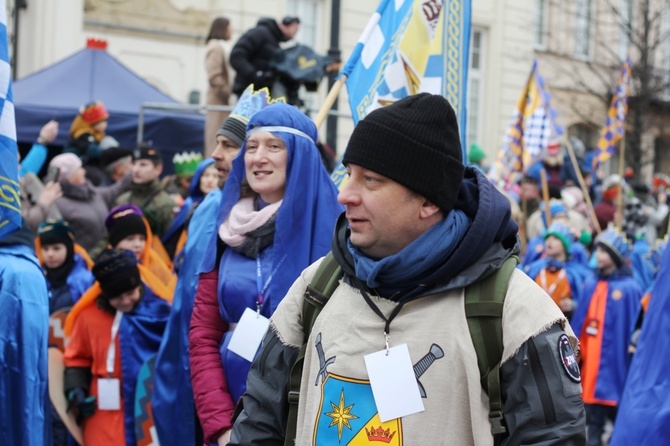 Barwny orszak przeszedł ulicami stolicy