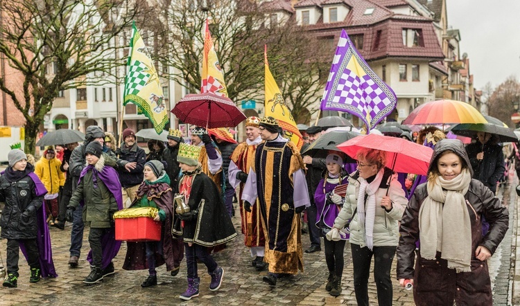 Orszak Trzech Króli w Kołobrzegu