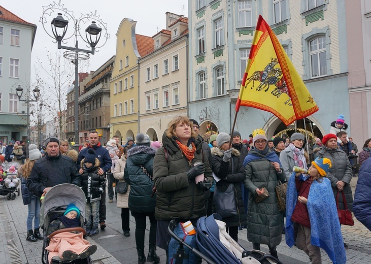 Orszak Trzech Króli na gliwickim rynku