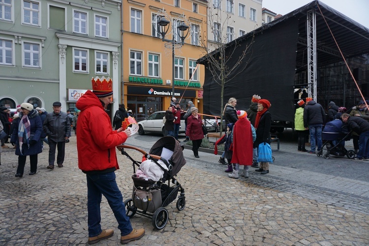 Orszak Trzech Króli na gliwickim rynku