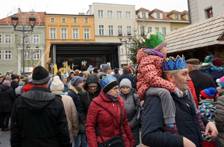 Orszak Trzech Króli na gliwickim rynku