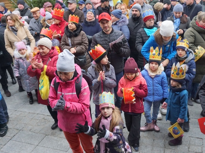 Orszak Trzech Króli na gliwickim rynku