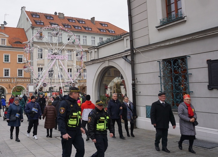 Orszak Trzech Króli na gliwickim rynku