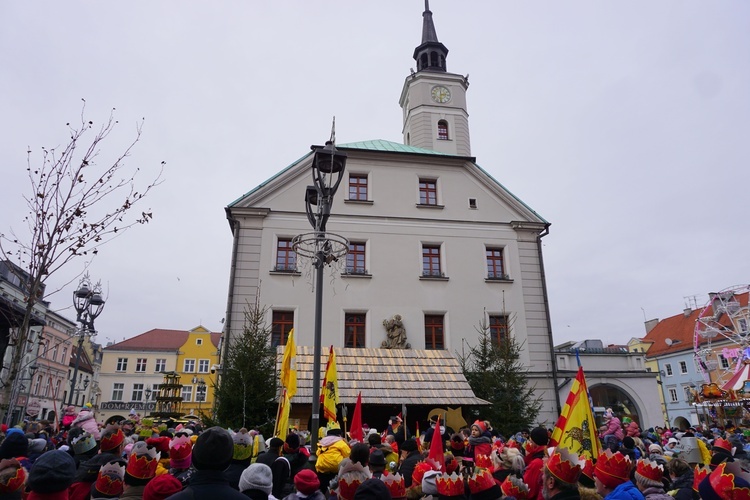 Orszak Trzech Króli na gliwickim rynku