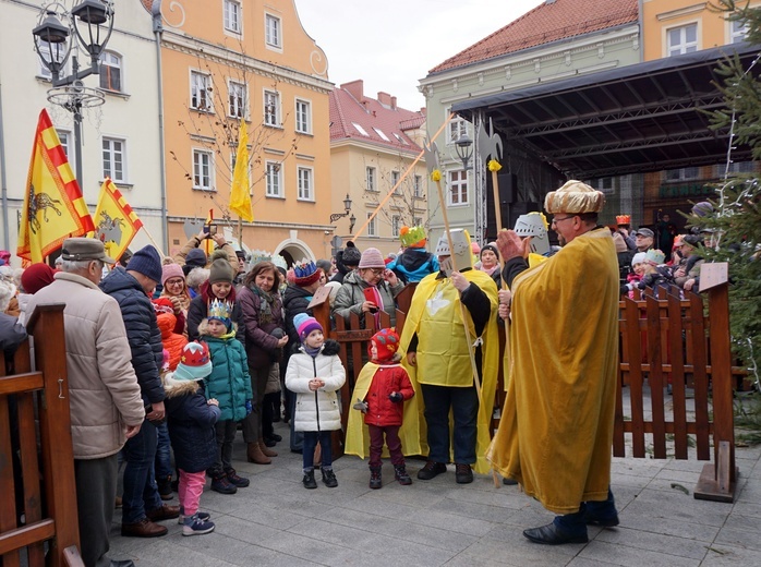 Orszak Trzech Króli na gliwickim rynku