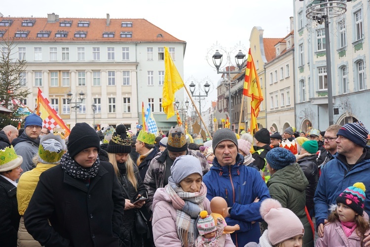 Orszak Trzech Króli na gliwickim rynku