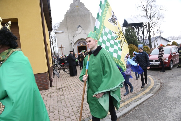 Borowa k. Dębicy. Orszak Trzech Króli