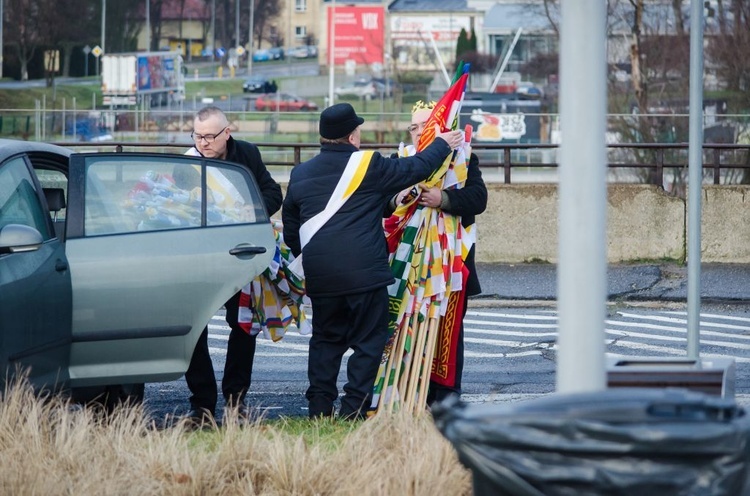 Trzej Królowie na ulicach Głogowa