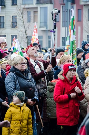 Trzej Królowie na ulicach Głogowa