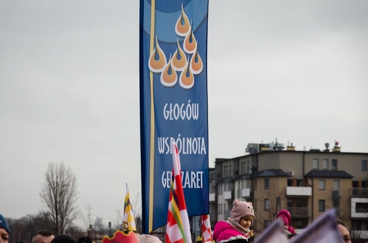 Trzej Królowie na ulicach Głogowa