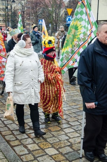 Trzej Królowie na ulicach Głogowa