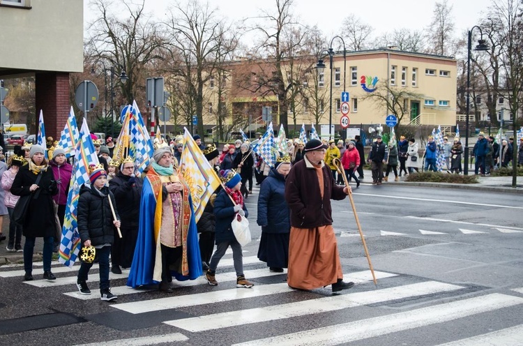 Trzej Królowie na ulicach Głogowa