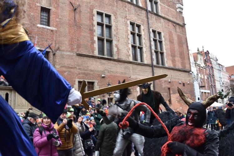 Trzej Królowie na ulicach Gdańska