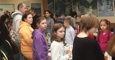 Wigilia dla uchodźców w Koszalinie