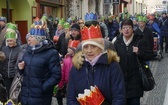 Orszak Trzech Króli w Bielsku-Białej 2023 - na trasie z Aleksandrowic