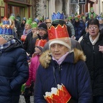 Orszak Trzech Króli w Bielsku-Białej 2023 - na trasie z Aleksandrowic