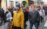 Orszak Trzech Króli w Bielsku-Białej 2023 - na trasie z Aleksandrowic