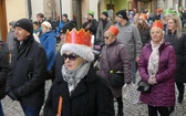 Orszak Trzech Króli w Bielsku-Białej 2023 - na trasie z Aleksandrowic