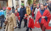 Orszak Trzech Króli w Bielsku-Białej 2023 - na trasie z Aleksandrowic