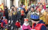 Orszak Trzech Króli w Bielsku-Białej 2023 - na trasie z Aleksandrowic