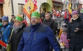 Orszak Trzech Króli w Bielsku-Białej 2023 - na trasie z Aleksandrowic