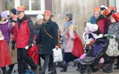 Orszak Trzech Króli w Bielsku-Białej 2023 - na trasie z Aleksandrowic